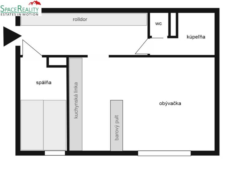Rent One bedroom apartment, One bedroom apartment, Medzilaborecká, Bra